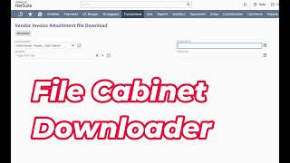 Transform Your Data Management With Netsuite File Cabinet Downloader Custom Solution