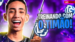 DIONIS ❤️ FREE FIRE - AO VIVO ❤️XTREINO COM O TIME❤️ VOLTEI PRO FOCO ❤️