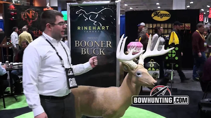 2014 New Bowhunting & Archery gear: Rinehart Targets Booner Buck