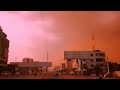 Dust Storm hits Khartoum, Sudan.  September 14,2020