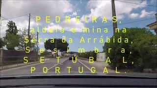 Pedreiras, aldeia e mina na Serra da Arrábida, Setúbal, Portugal, U.E.