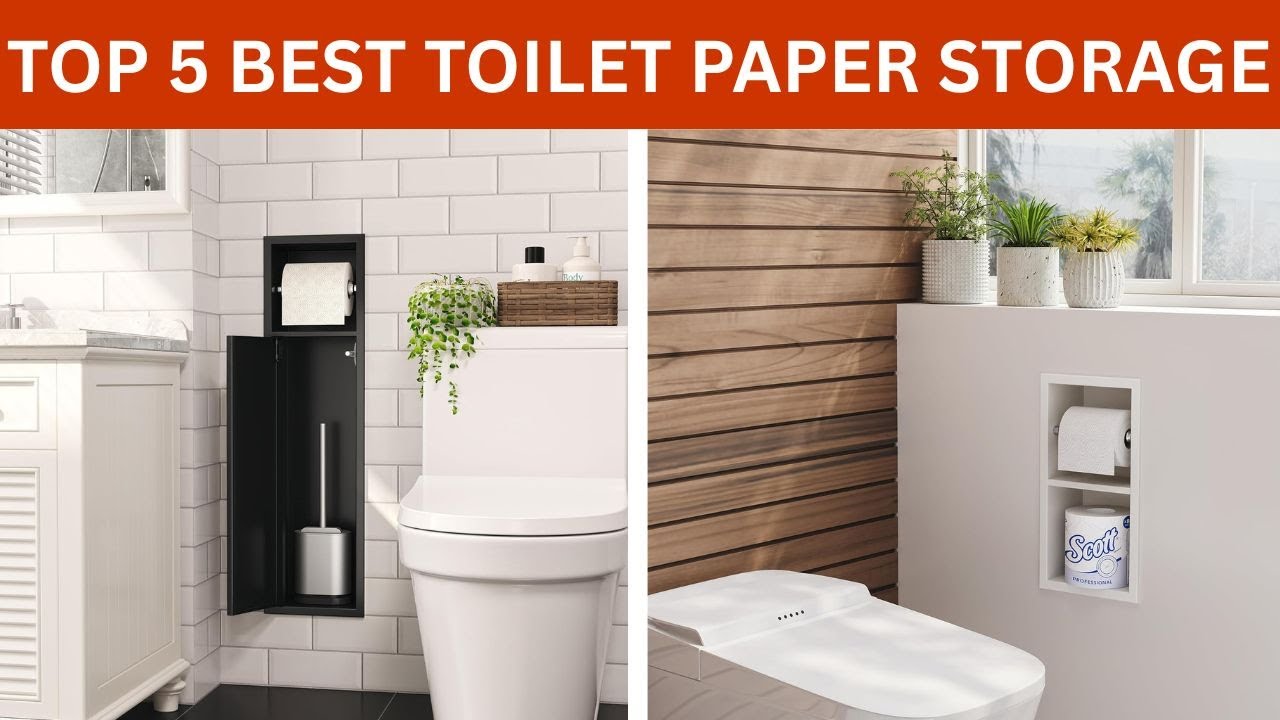 5 лучших идей для хранения туалетной бумаги | Умная и стильная организация ванной комнаты