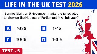 Life in the UK Test 2026 - Chapter 4 | Test 5 | Questions & Answers