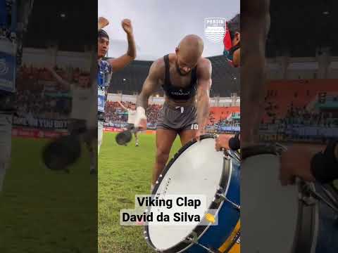 Viking Clap David da Silva 👏 #persib #persibtv #shorts