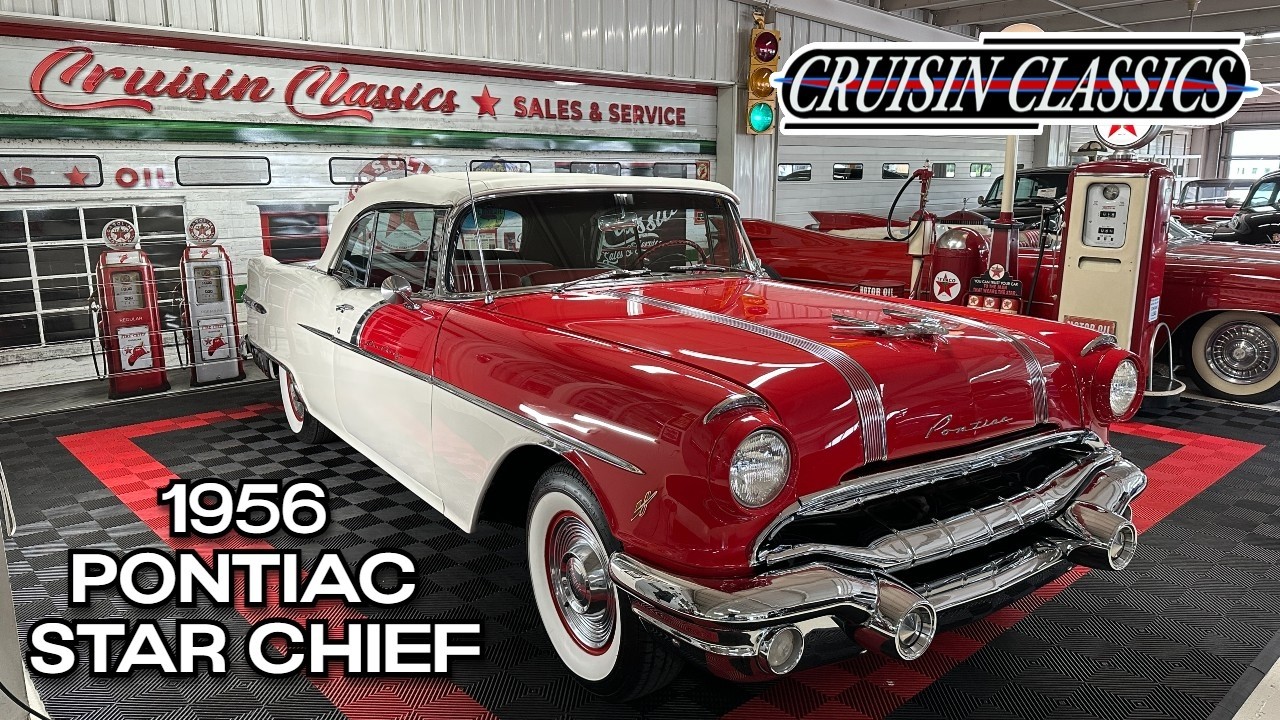 1956 Pontiac Star Chief Convertible | Cruisin Classics - YouTube