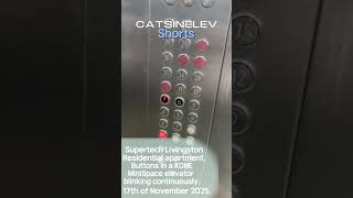 📰 *KONE MiniSpace elevators buttons blinking in Supertech Livingston apartment.* #shorts #news