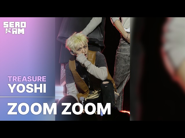 YOSHI (요시) | TREASURE (트레저) - ZOOM ZOOM | SERO CAM 🎥 | KCON