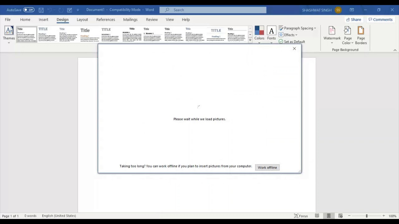 How to use Watermark in your Word Document YouTube