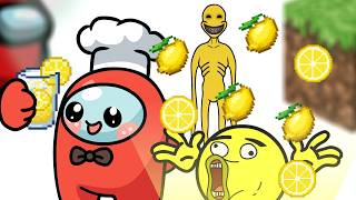 Don't Drink This Minecraft Verity Mod Lemonade! Among Us Animation screenshot 2
