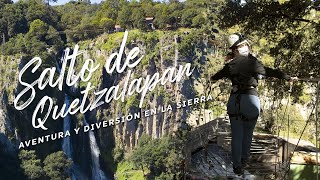Salto de Quetzalapan, aventura y diversión en la sierra