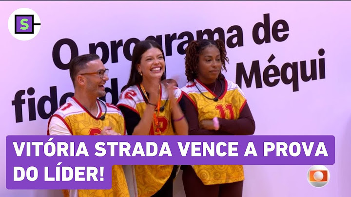 BBB 25: Vitória Strada wins the leader's test!