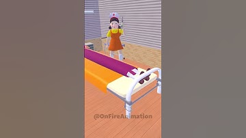 Scary Teacher vs Doctor Squid Game Doll - Injection Time 😅 - #animation #scaryteacher3d