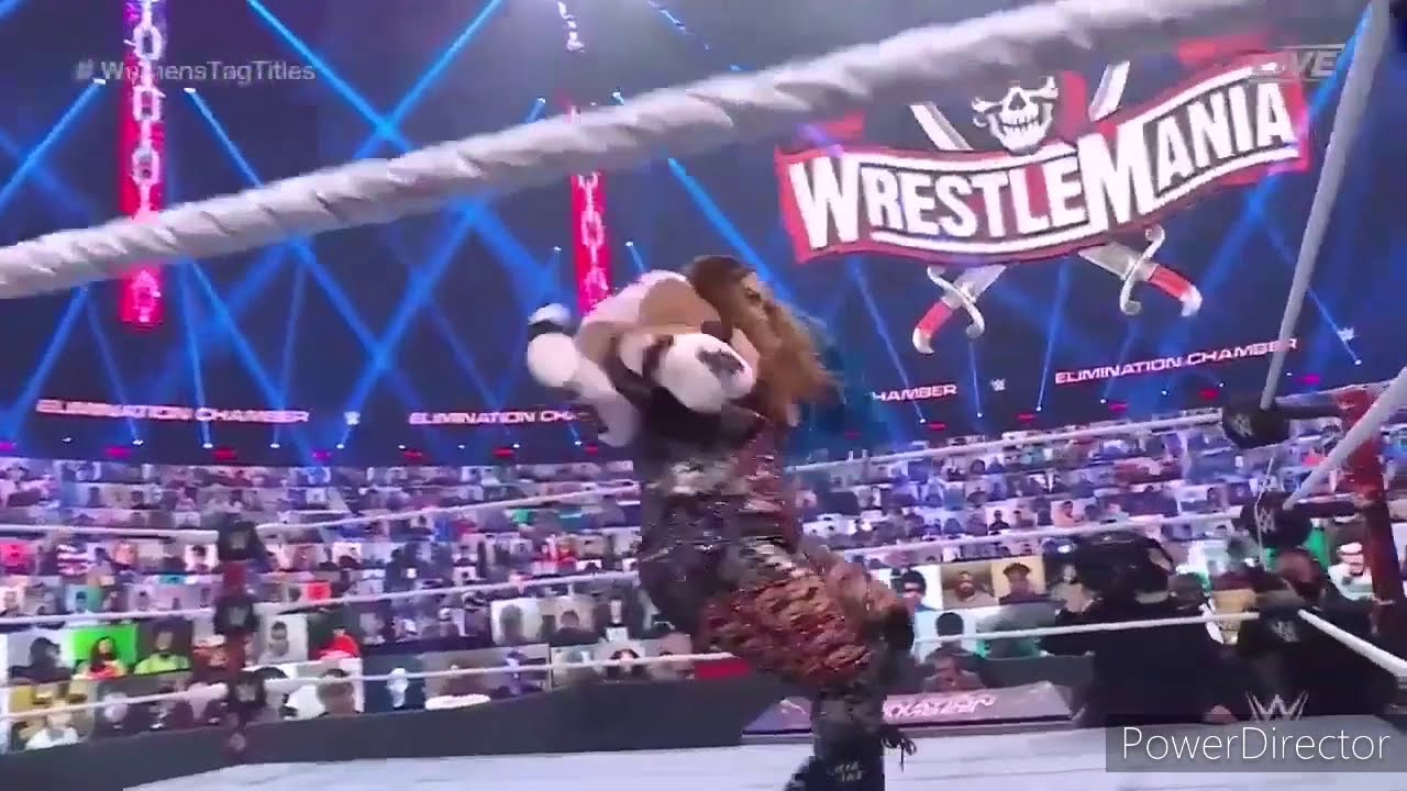 WWE Elimination Chamber 2021: WWE women's tag team championship match