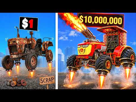 Every Time I Crash My FLYING Indian Tractor Gets More Expensive in GTA 5! 💸