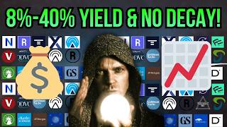 10 High Income Etfs With No Decay 8%-40% Yield