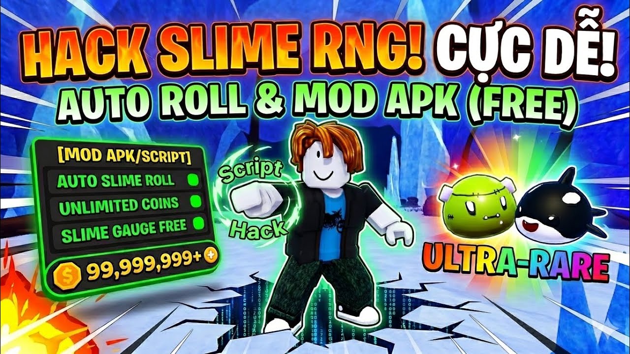 HƯỚNG DẪN HACK SLIME RNG TRÊN ĐIỆN THOẠI CỰC DỄ (KHÔNG BAN, KHÔNG LAG ...