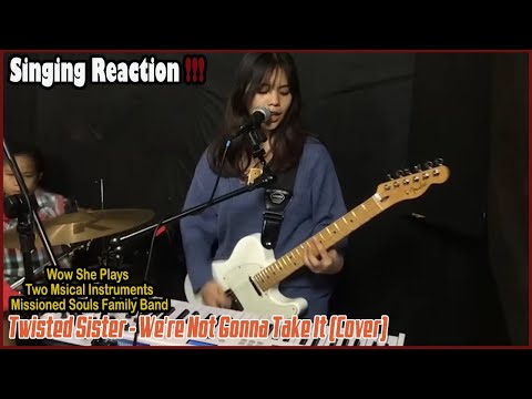 Singing Reaction We Listen Missioned Soules - We're Not Gonna Take It (Cover)
