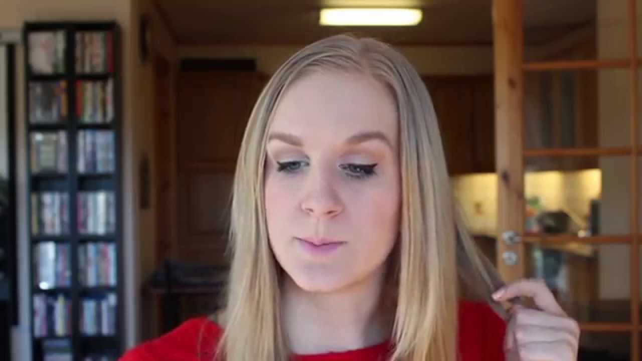 How to: Curl using a straightener