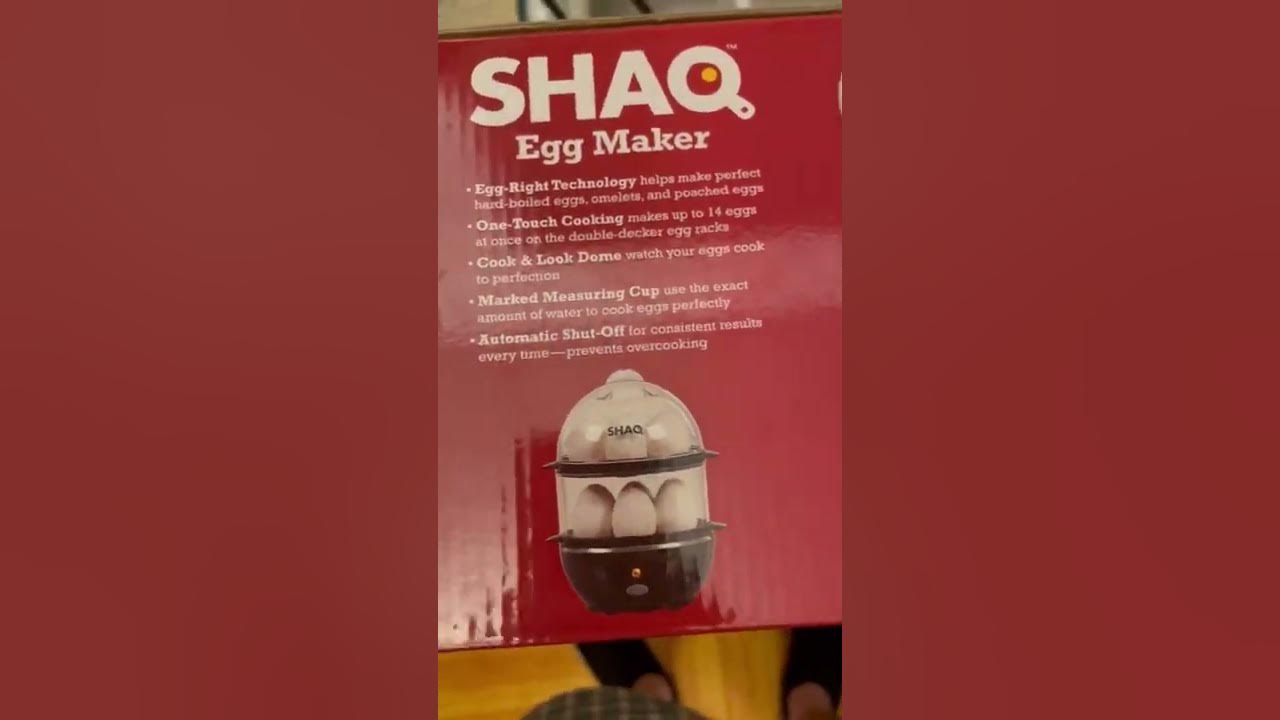 ShaQ egg maker part 3 YouTube