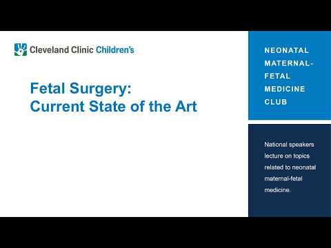 Fetal Surgery: Current State of the Art (Graphic)