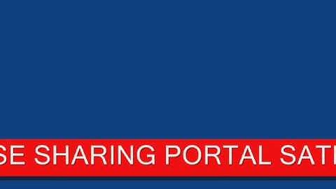 DATABASE SHARING PORTAL SATELLITE