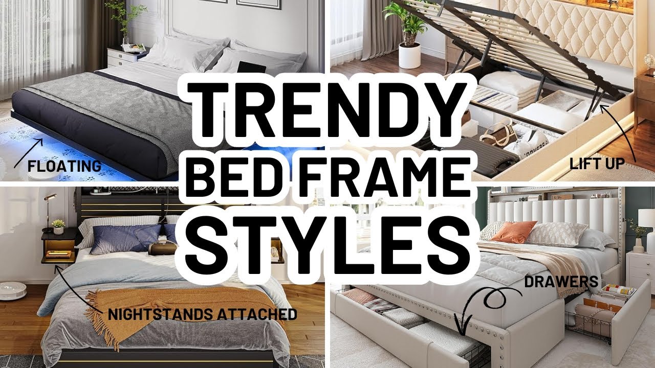 8 Trendy Amazon Bed Frames Under $500 – Affordable & Stylish! - YouTube