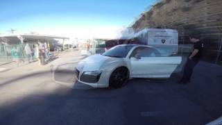 Audi R8 Bagged on Air Suspension