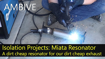 Cheapest resonator for the cheapest exhaust