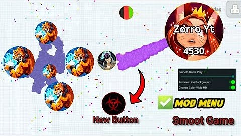 🧩Agario 2.14.3 Zoom Mod Menü + Black Macro Button + X8 Speeder🀄