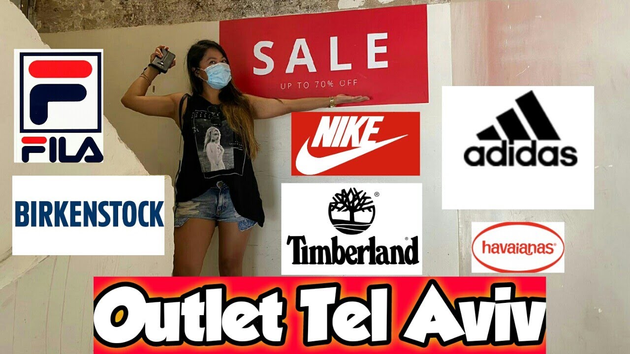 Outlet Tel Aviv Givataim Israel Shoesonline 70% Off- Adidas Nike Fila - חנות אאוטלט בתל באביב - YouTube