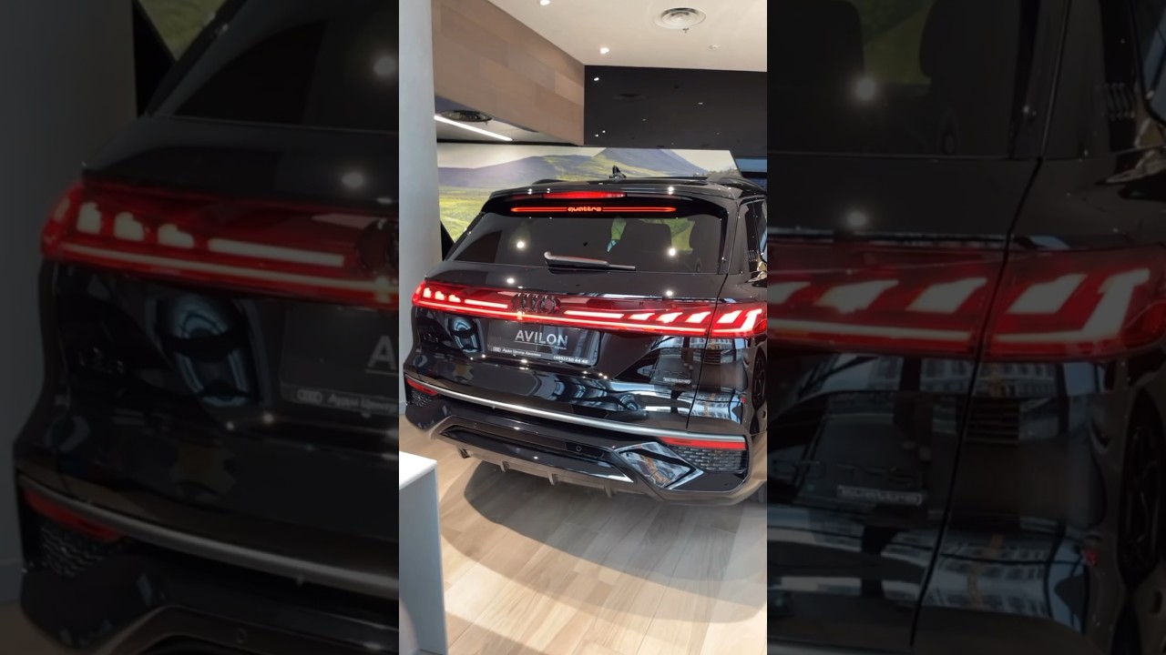 Фишка с фонарями на Audi Q6