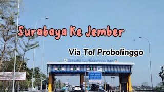 Perjalanan Surabaya Jember lewat tol #rutejember #jember #surabaya