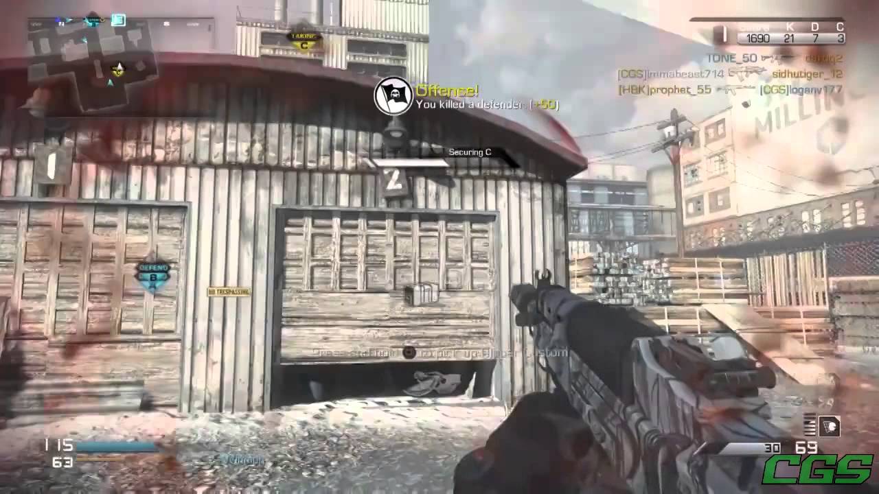 CoD: Ghosts - Random Class Gameplay (Freight)