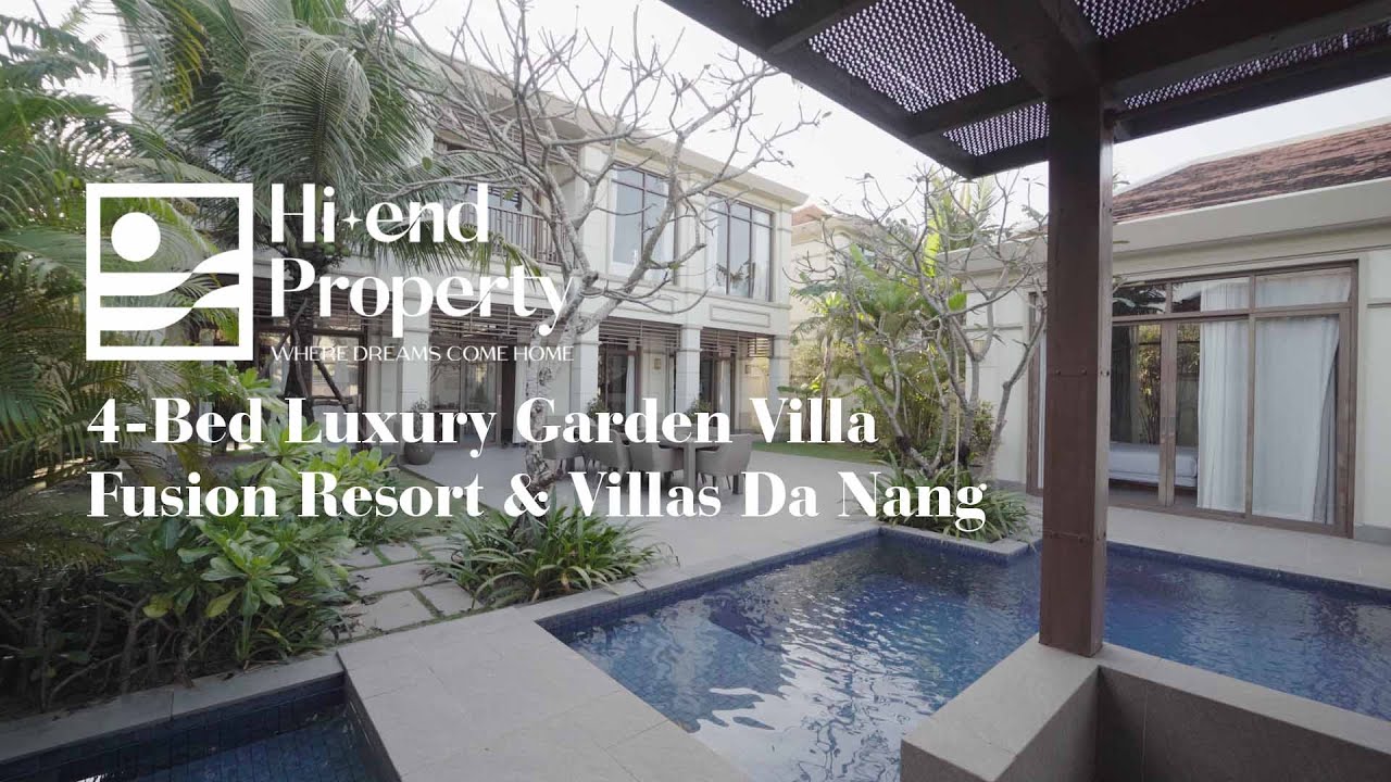Your Private Garden Villa Sanctuary with a Personal Pool - Fusion Resort & Villas Da Nang