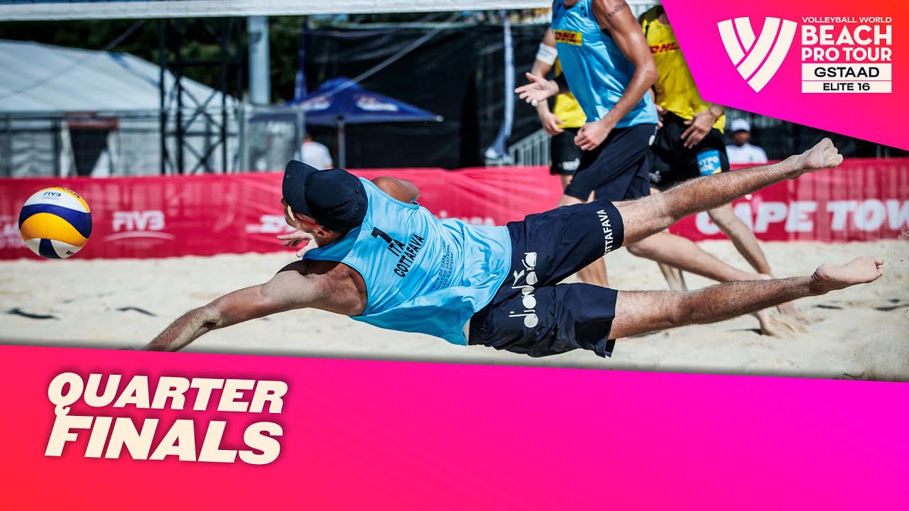 Seidl, R. / Waller vs. Nicolai / Cottafava - Quarter Final Highlights Cape Town 2022 