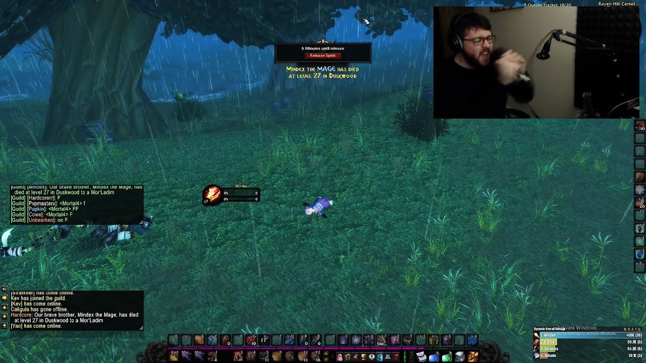 The Hardcore Death which SHOCKED Classic WoW..