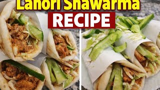 Lahori Shawarma Recipe Ramazan Special By Cooking Craze