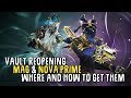 [Warframe] Newly Unvaulted Mag &amp; Nova Prime