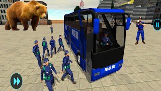 US Police Bus Mountion Driving Simulator - Offroad Police Bus Driver Games - Android Games #7 screenshot 1
