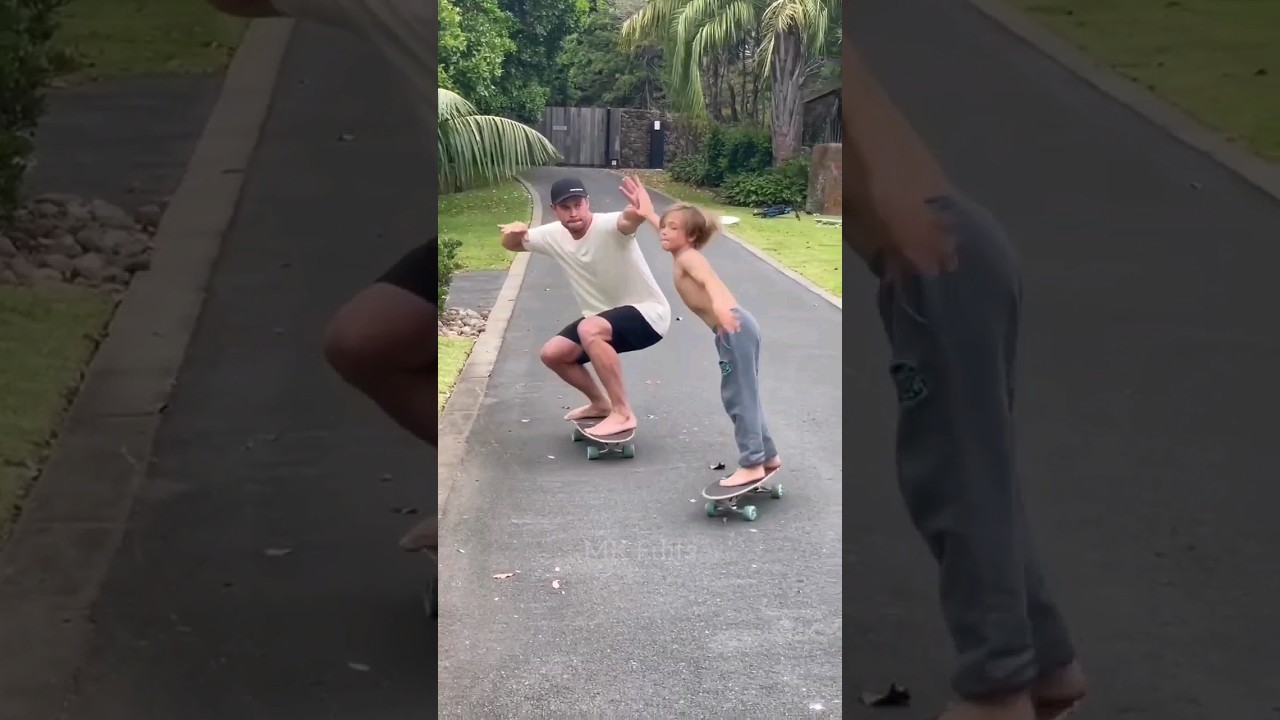 Chris Hemsworth and Elsa Pataky's kids are fearless !!! 😲