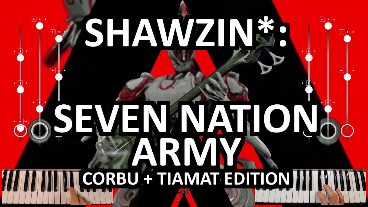 Warframe Shawzin*: Seven Nation Army, Corbu + Tiamat edition