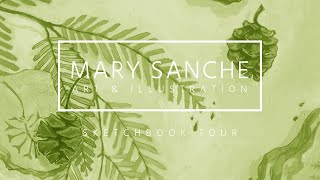 Sketchbook Tour XXVIII // SMLT ART Flip-through 2020 // Mixed Media and Pencil