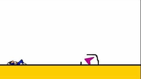 Mi primera Animacion Flash sprites Vegeta Vs Cursor