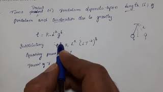 Rayleigh's Method  Pendulum problem