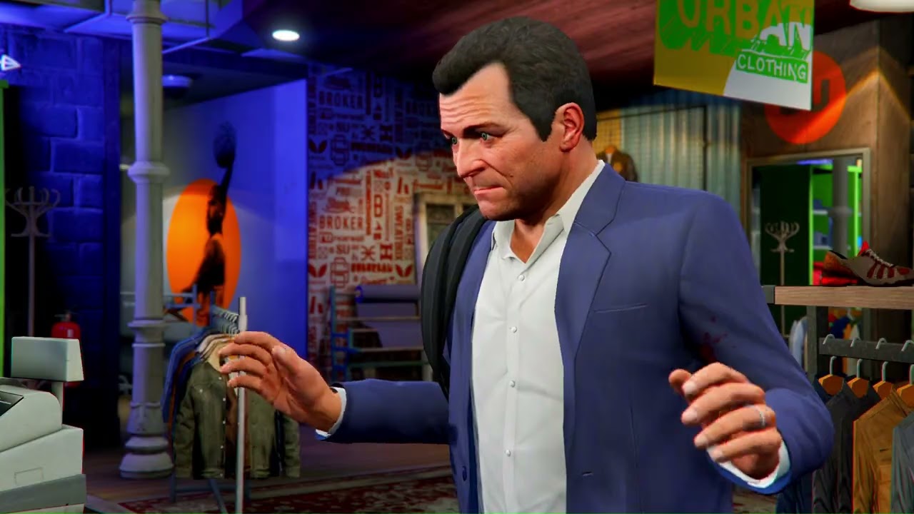 GTA V – Michael Blows Up Jay Norris LIVE on TV | LifeInvader Mission Cutscene