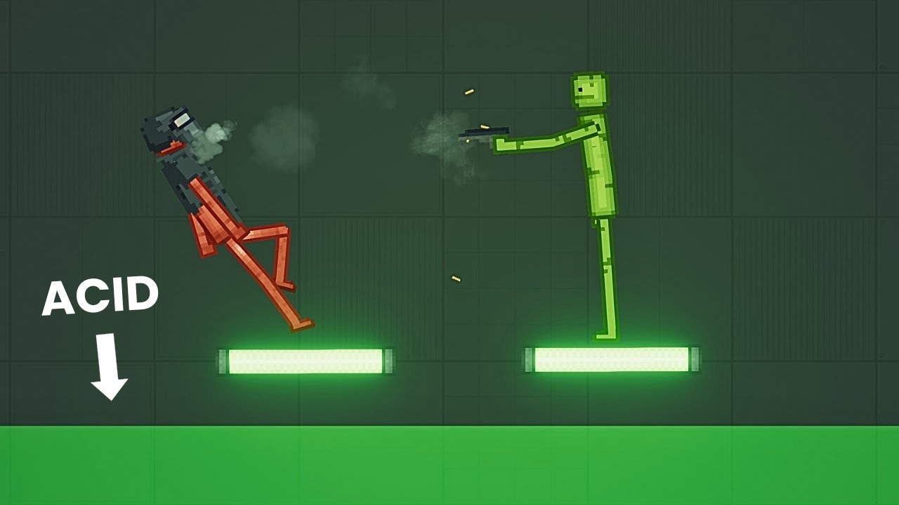 Melon tests Apple’s armor on acid sea in People Playground