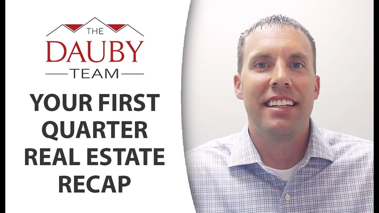 Trae Dauby Your first quarter real estate recap YouTube