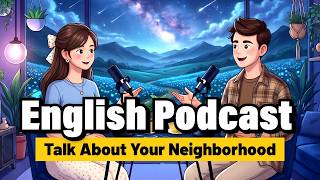 Talk About Your Neighborhood | Essential Words To Describe Places | English Podcast (A1-A2)