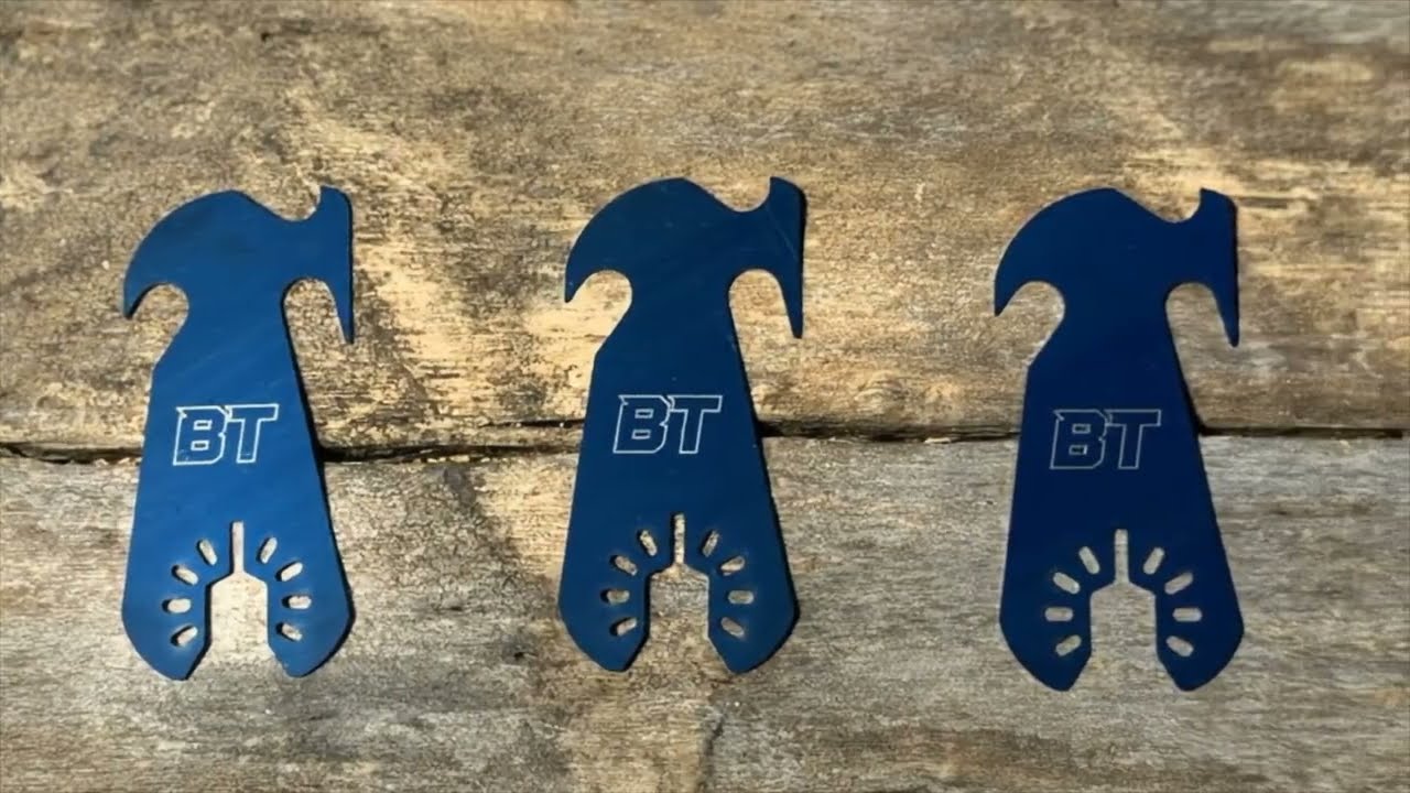 The Blaze Tool is designed for cutting asphalt & architectural shingles.