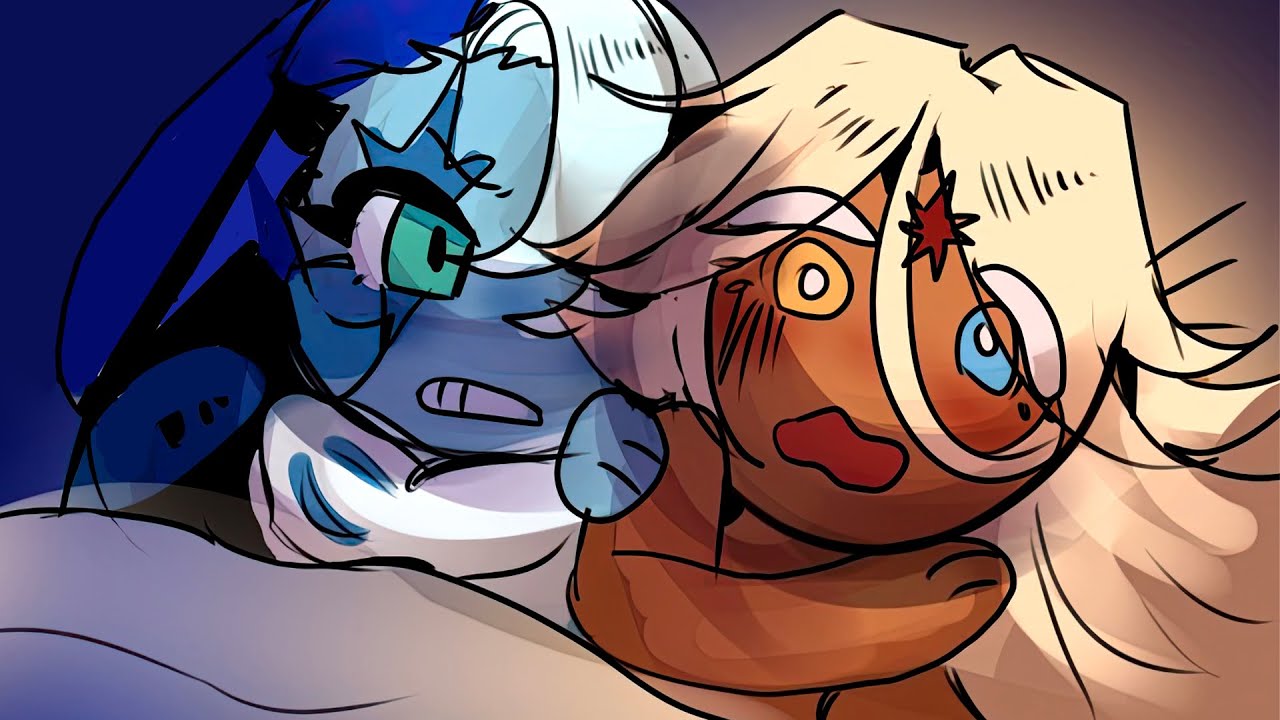 Shocked In Bed 😮┃Pure Vanilla x Shadow Milk (ShadowVanilla)┃Cookie Run Kingdom Comic Dub